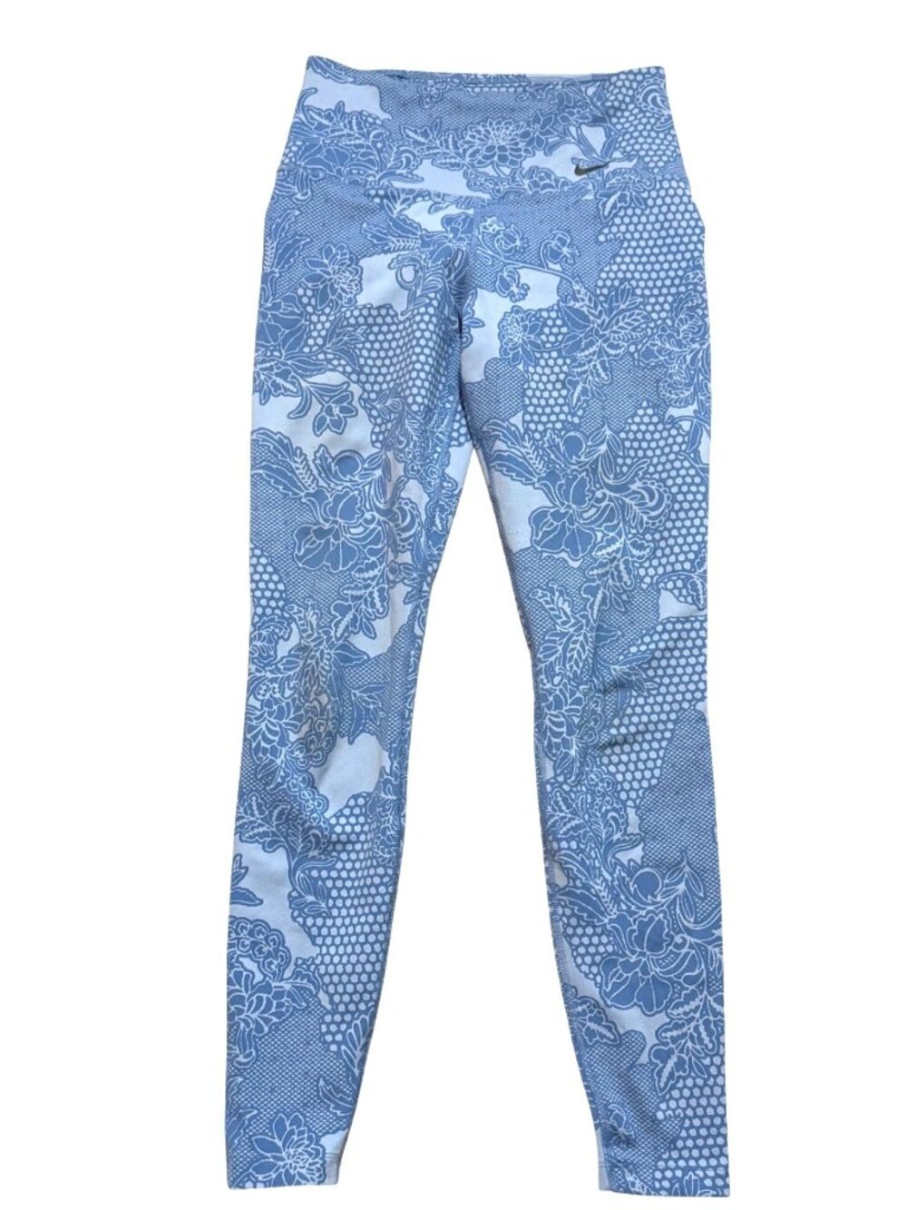 Nike Women's High Rise Leggings Sz S Athletic Sporty Chic Floral Sculpt Victory